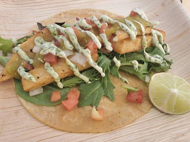 grilled fish taco